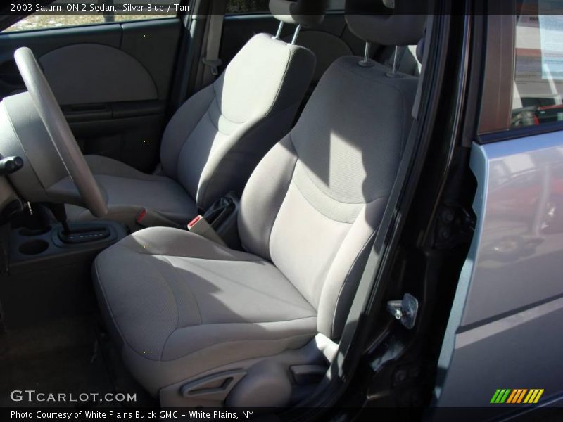 Silver Blue / Tan 2003 Saturn ION 2 Sedan