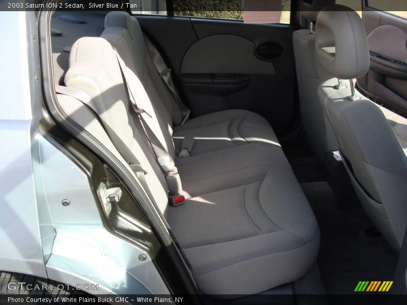 Silver Blue / Tan 2003 Saturn ION 2 Sedan