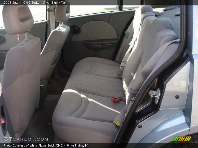 Silver Blue / Tan 2003 Saturn ION 2 Sedan