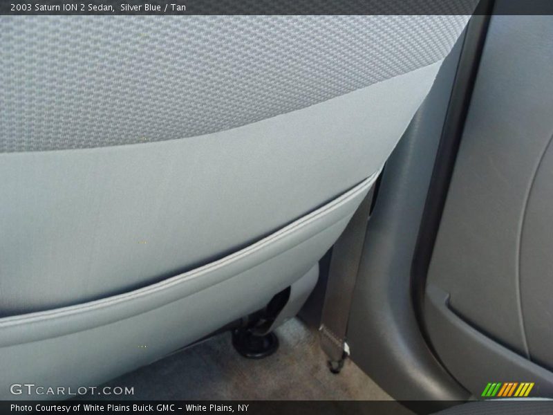 Silver Blue / Tan 2003 Saturn ION 2 Sedan