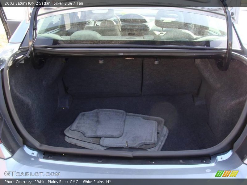 Silver Blue / Tan 2003 Saturn ION 2 Sedan