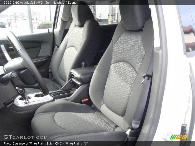 Summit White / Ebony 2010 GMC Acadia SLE AWD