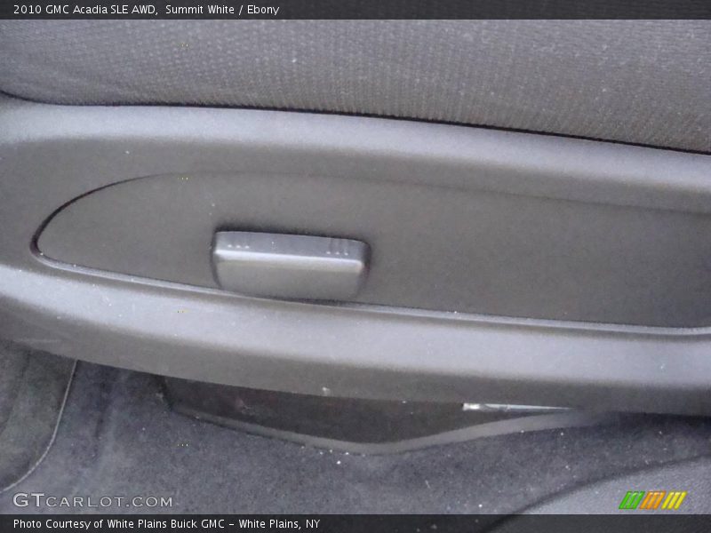 Summit White / Ebony 2010 GMC Acadia SLE AWD