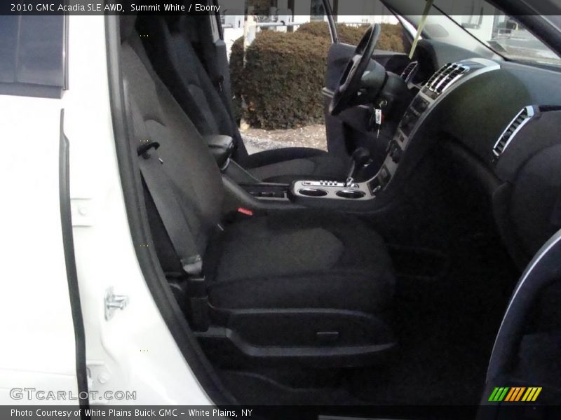 Summit White / Ebony 2010 GMC Acadia SLE AWD