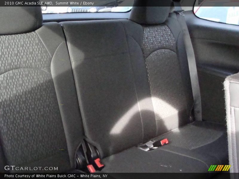 Summit White / Ebony 2010 GMC Acadia SLE AWD