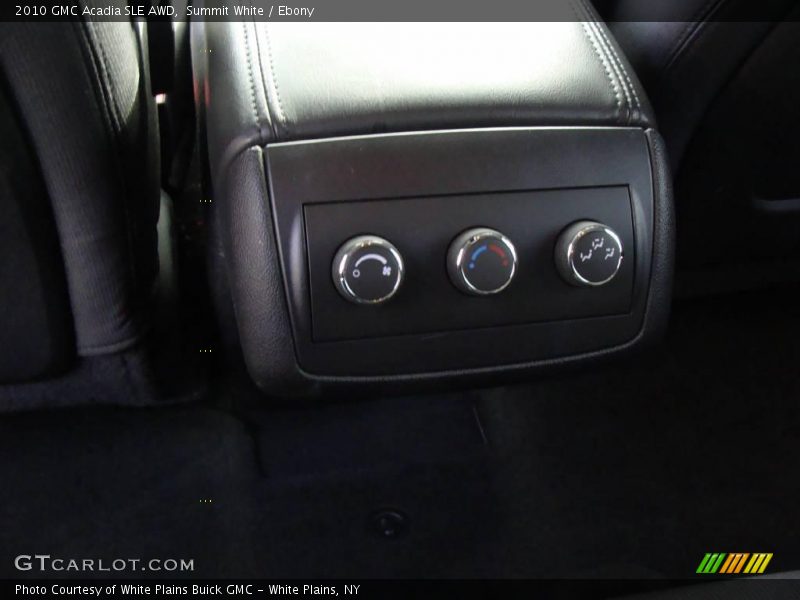 Summit White / Ebony 2010 GMC Acadia SLE AWD