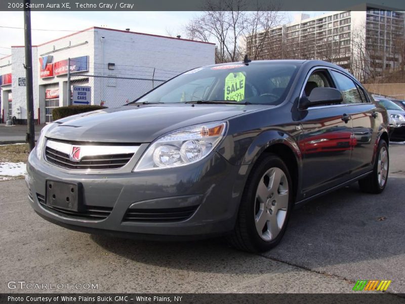 Techno Gray / Gray 2009 Saturn Aura XE