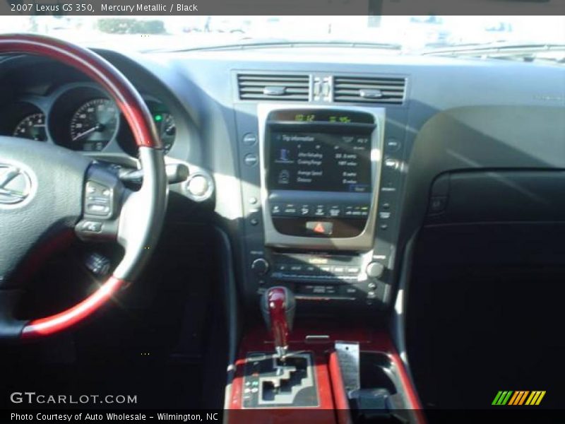 Mercury Metallic / Black 2007 Lexus GS 350