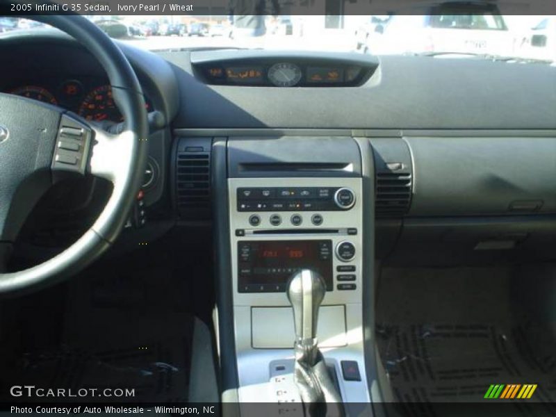 Ivory Pearl / Wheat 2005 Infiniti G 35 Sedan