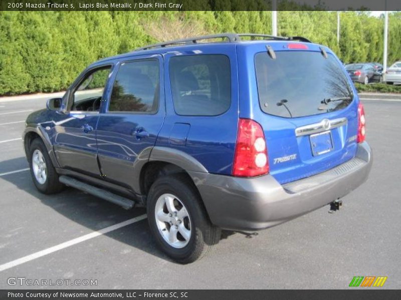 Lapis Blue Metallic / Dark Flint Gray 2005 Mazda Tribute s