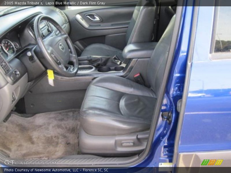 Lapis Blue Metallic / Dark Flint Gray 2005 Mazda Tribute s