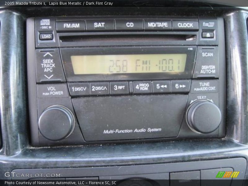 Lapis Blue Metallic / Dark Flint Gray 2005 Mazda Tribute s