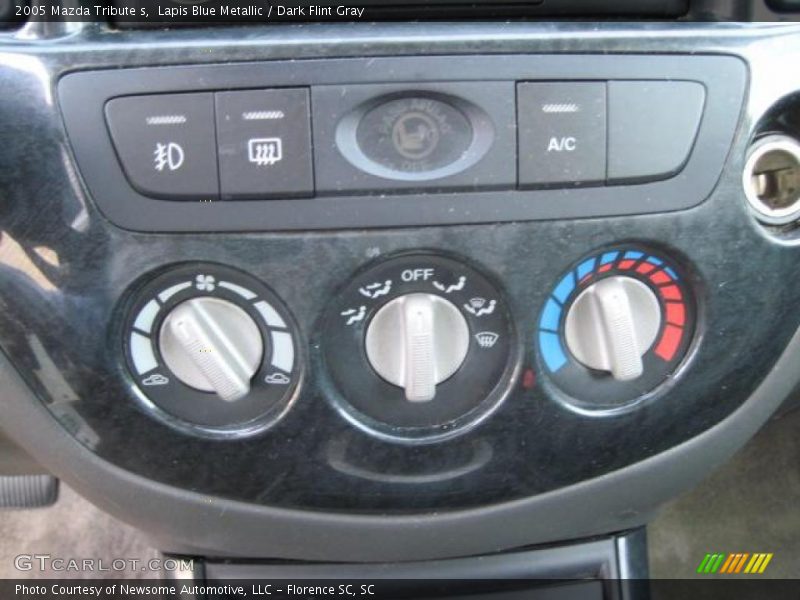 Lapis Blue Metallic / Dark Flint Gray 2005 Mazda Tribute s