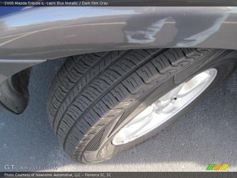 Lapis Blue Metallic / Dark Flint Gray 2005 Mazda Tribute s