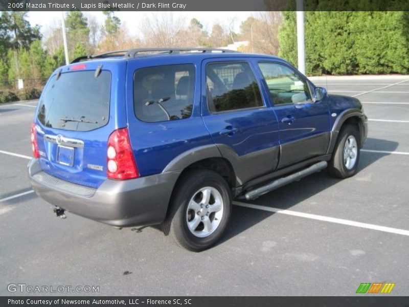 Lapis Blue Metallic / Dark Flint Gray 2005 Mazda Tribute s