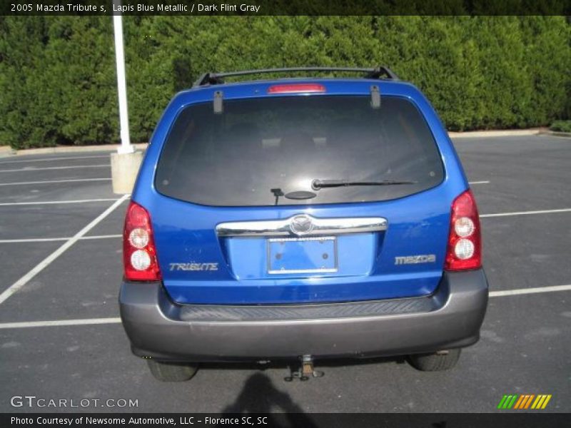 Lapis Blue Metallic / Dark Flint Gray 2005 Mazda Tribute s