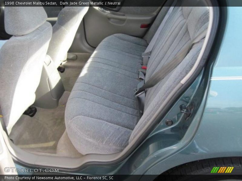 Dark Jade Green Metallic / Neutral 1998 Chevrolet Malibu Sedan