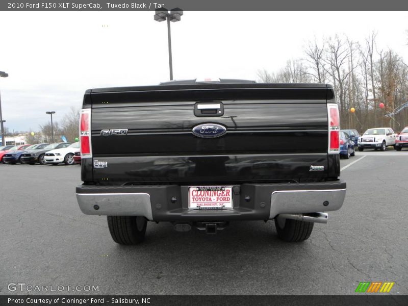 Tuxedo Black / Tan 2010 Ford F150 XLT SuperCab