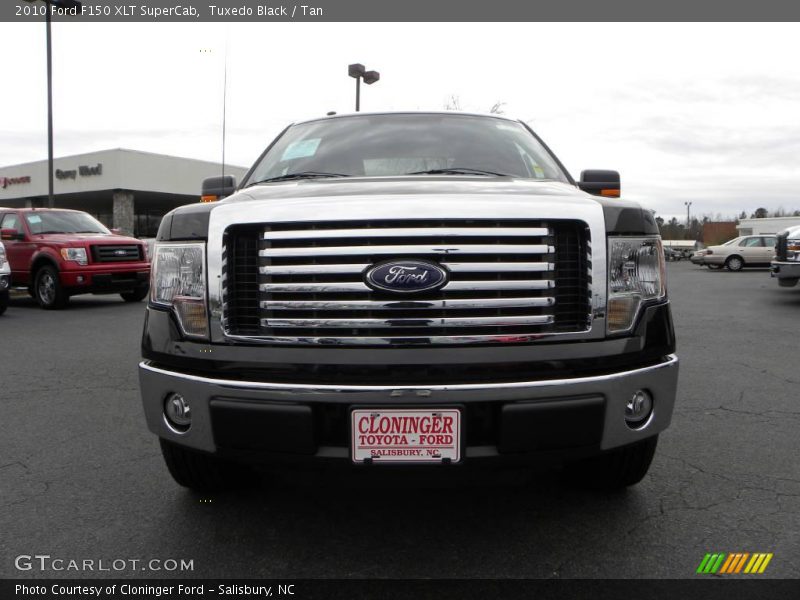 Tuxedo Black / Tan 2010 Ford F150 XLT SuperCab