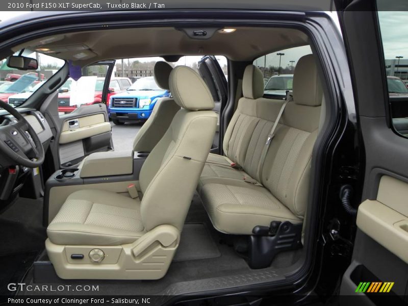 Tuxedo Black / Tan 2010 Ford F150 XLT SuperCab