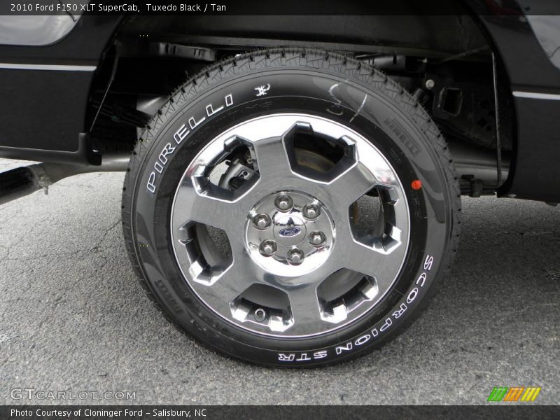 Tuxedo Black / Tan 2010 Ford F150 XLT SuperCab