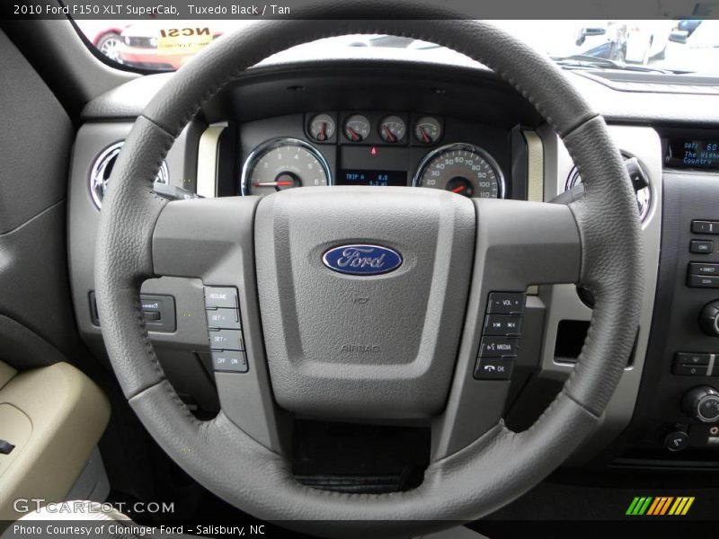 Tuxedo Black / Tan 2010 Ford F150 XLT SuperCab