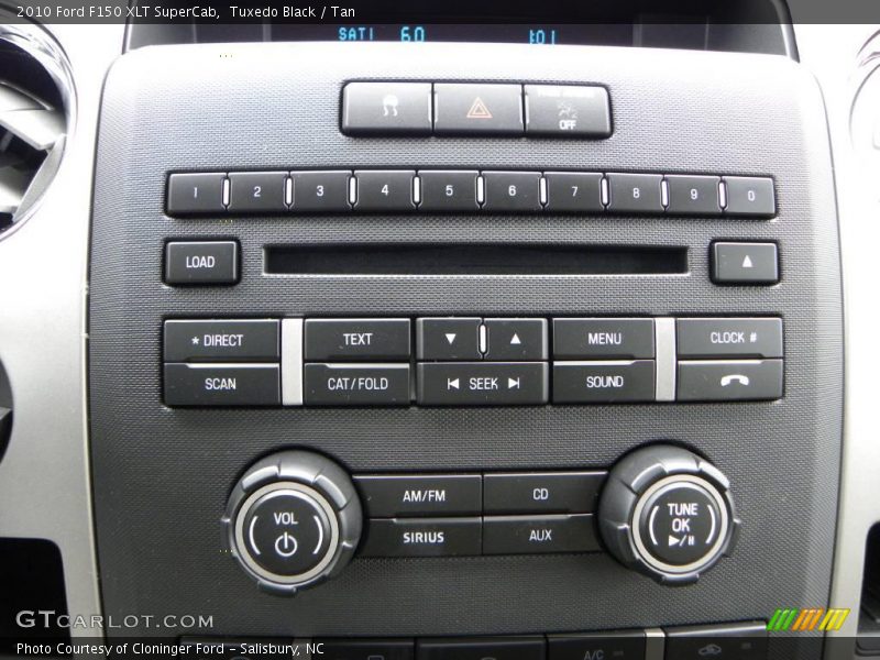 Tuxedo Black / Tan 2010 Ford F150 XLT SuperCab