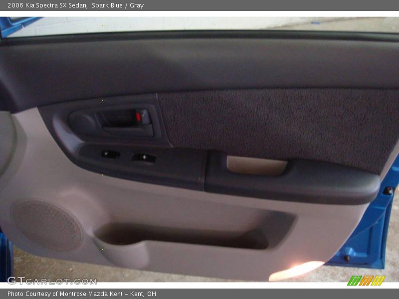 Spark Blue / Gray 2006 Kia Spectra SX Sedan