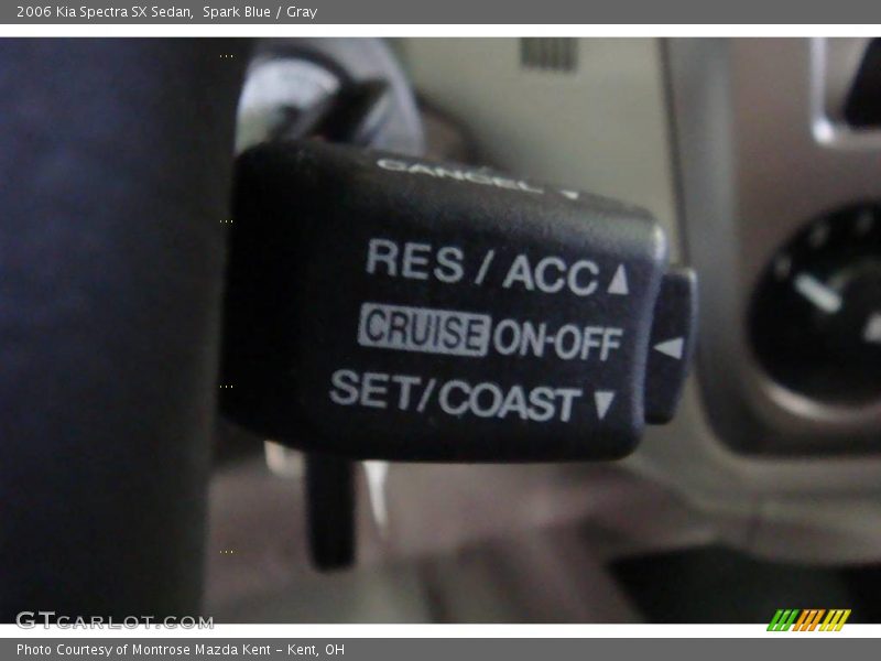 Spark Blue / Gray 2006 Kia Spectra SX Sedan