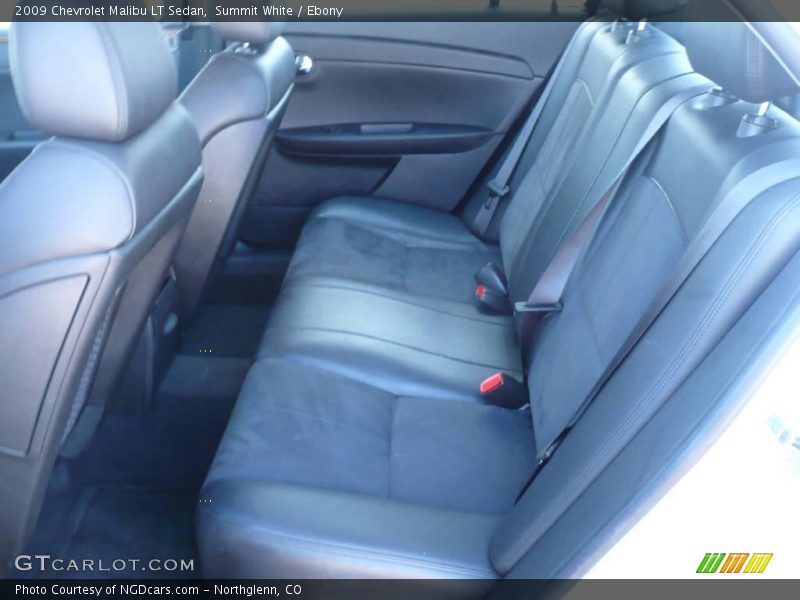 Summit White / Ebony 2009 Chevrolet Malibu LT Sedan