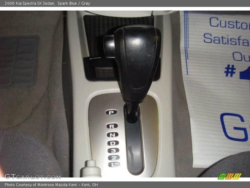 Spark Blue / Gray 2006 Kia Spectra SX Sedan