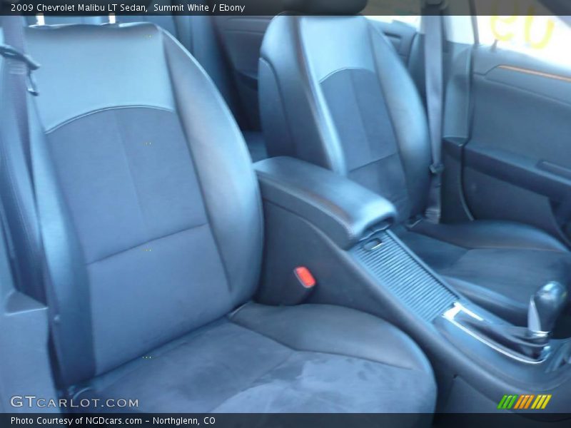 Summit White / Ebony 2009 Chevrolet Malibu LT Sedan