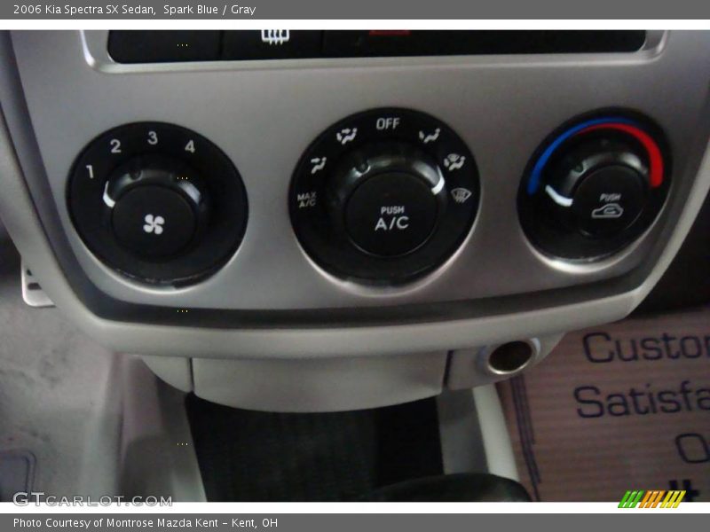 Spark Blue / Gray 2006 Kia Spectra SX Sedan