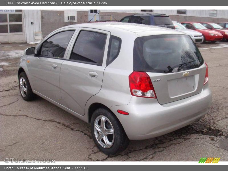 Galaxy Silver Metallic / Gray 2004 Chevrolet Aveo Hatchback