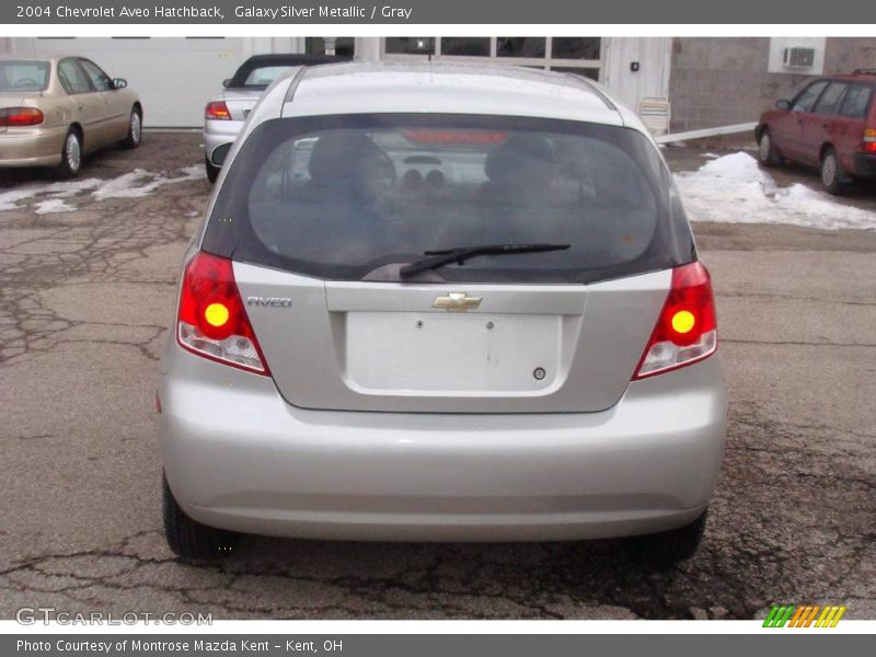 Galaxy Silver Metallic / Gray 2004 Chevrolet Aveo Hatchback