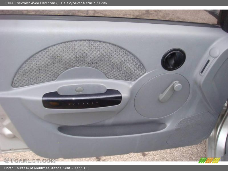 Galaxy Silver Metallic / Gray 2004 Chevrolet Aveo Hatchback