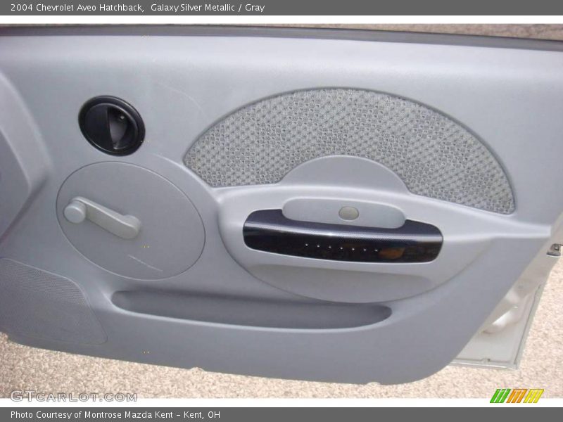 Galaxy Silver Metallic / Gray 2004 Chevrolet Aveo Hatchback