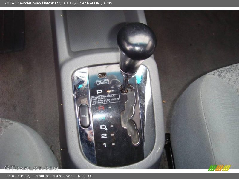 Galaxy Silver Metallic / Gray 2004 Chevrolet Aveo Hatchback