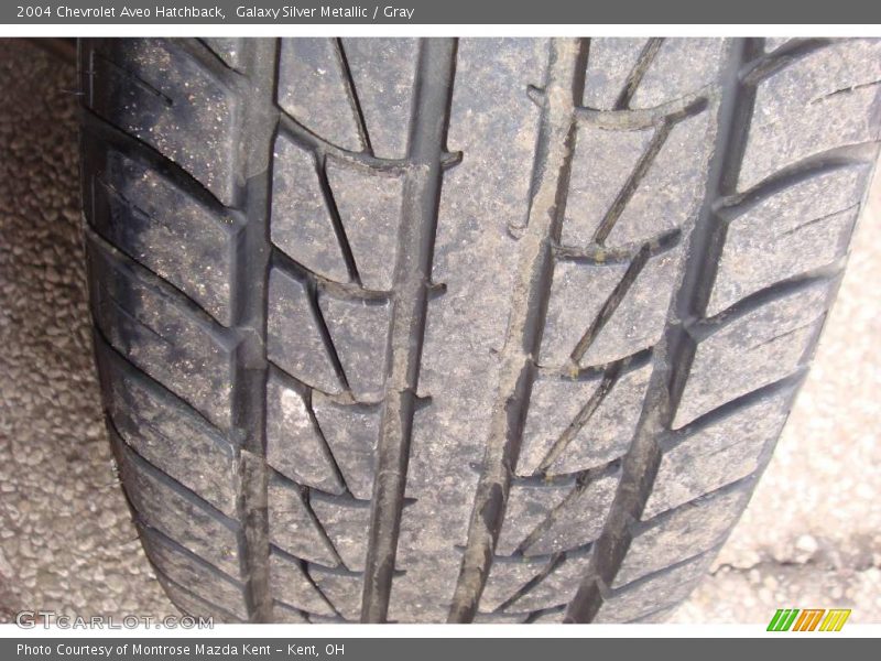 Galaxy Silver Metallic / Gray 2004 Chevrolet Aveo Hatchback