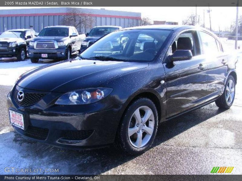 Black Mica / Black 2005 Mazda MAZDA3 i Sedan