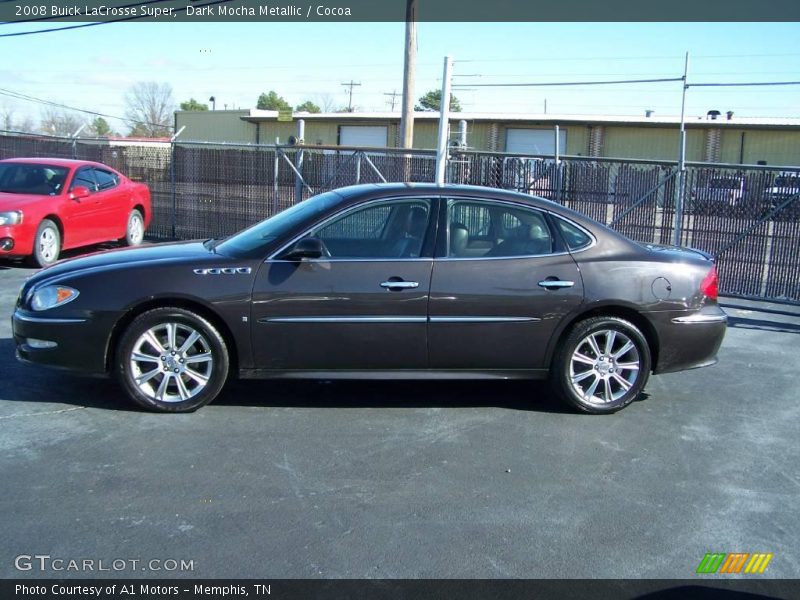 Dark Mocha Metallic / Cocoa 2008 Buick LaCrosse Super