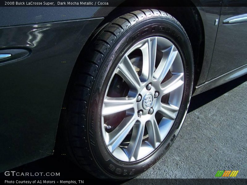 Dark Mocha Metallic / Cocoa 2008 Buick LaCrosse Super