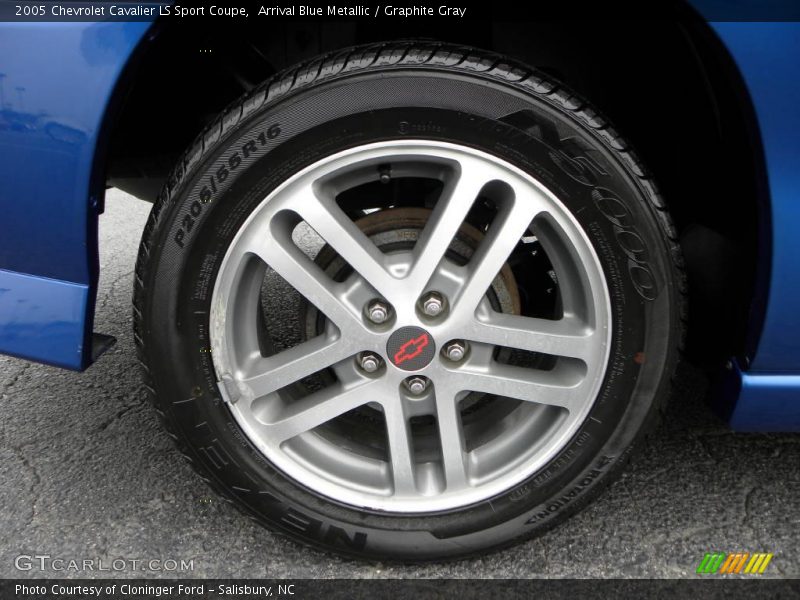 Arrival Blue Metallic / Graphite Gray 2005 Chevrolet Cavalier LS Sport Coupe