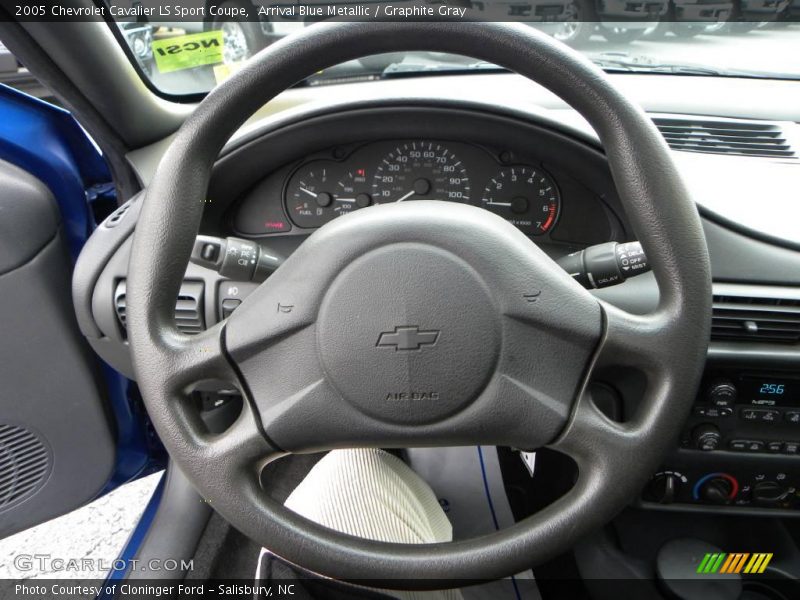 Arrival Blue Metallic / Graphite Gray 2005 Chevrolet Cavalier LS Sport Coupe