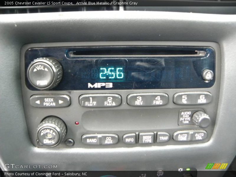 Arrival Blue Metallic / Graphite Gray 2005 Chevrolet Cavalier LS Sport Coupe