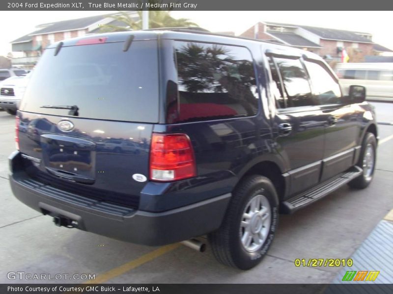 True Blue Metallic / Medium Flint Gray 2004 Ford Expedition XLT