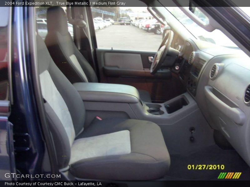True Blue Metallic / Medium Flint Gray 2004 Ford Expedition XLT