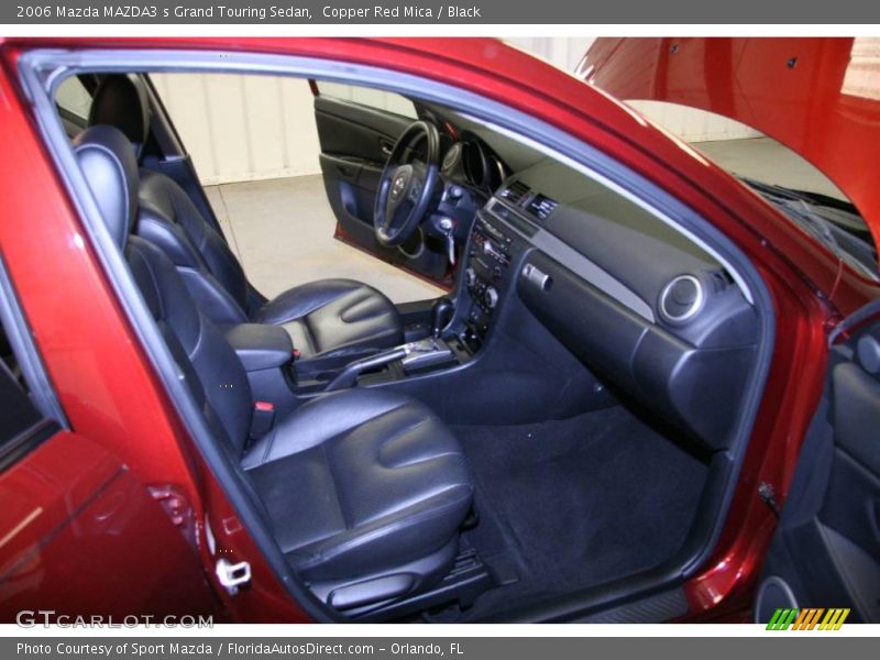 Copper Red Mica / Black 2006 Mazda MAZDA3 s Grand Touring Sedan