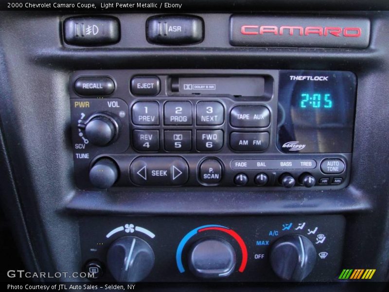 Light Pewter Metallic / Ebony 2000 Chevrolet Camaro Coupe