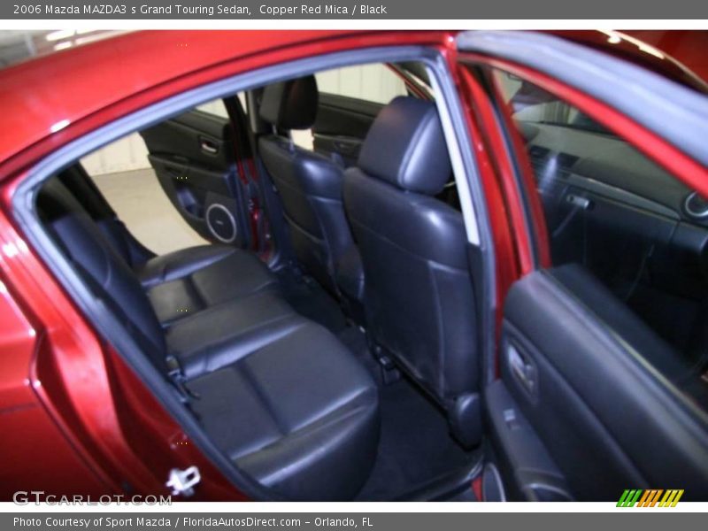Copper Red Mica / Black 2006 Mazda MAZDA3 s Grand Touring Sedan